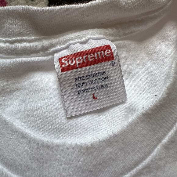 Supreme Camacho Tee - White - Large - Used - Picture 4 of 6